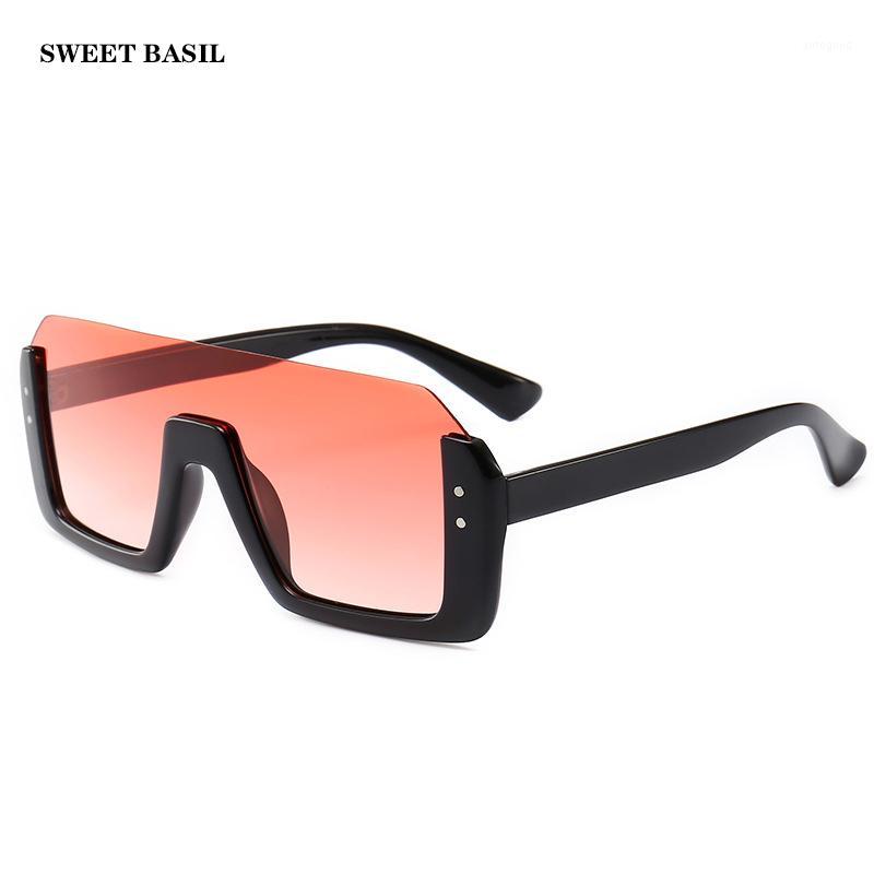 Sunglasses SWEET BASIL Oversize Women 2021 Pink Mirror Sun Glasses One Pieces Half Frame Rectangle Sunnies UV400 Oculos Feminino1
Sunglasses SWEET BASIL Oversize Women 2021 Pink Mirror Sun Glasses One Pieces Half Frame Rectangle Sunnies UV400 Oculos Feminino1