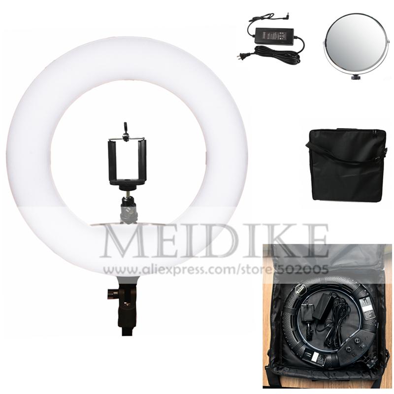 Yidoblo FS-390II Mini Portable Ring lamp LED Warm & Cold light Make-up Beauty salon Lighting 38W 192 LED Lights + bag
Yidoblo FS-390II Mini Portable Ring lamp LED Warm & Cold light Make-up Beauty salon Lighting 38W 192 LED Lights + bag