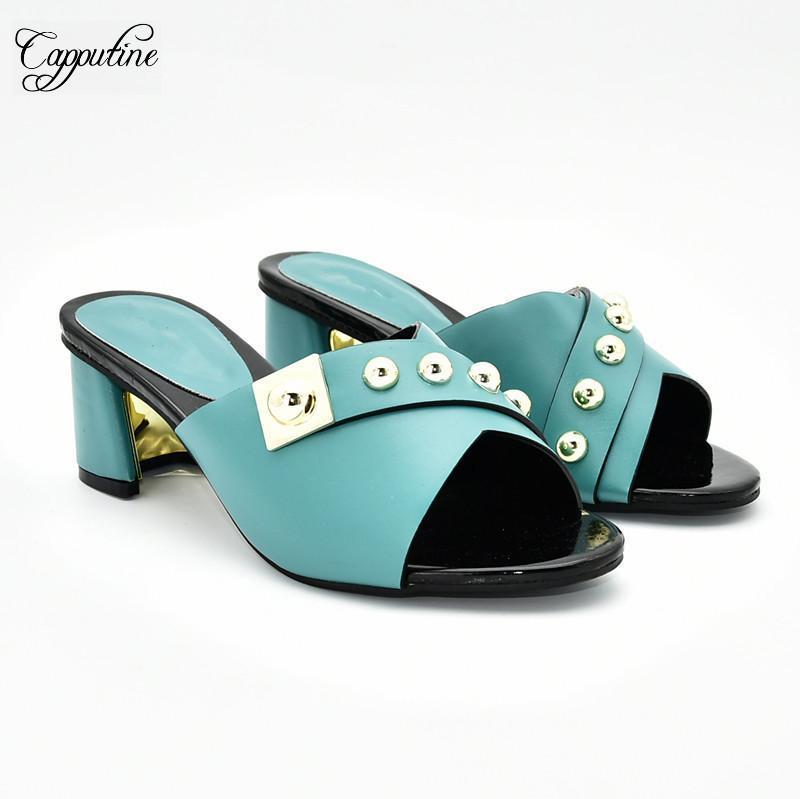 Fashionable teal green African high heel slip-on shoes for party 78-3, heel height 6cm, 5 color1, As picutre
Fashionable teal green African high heel slip-on shoes for party 78-3, heel height 6cm, 5 color1, As picutre