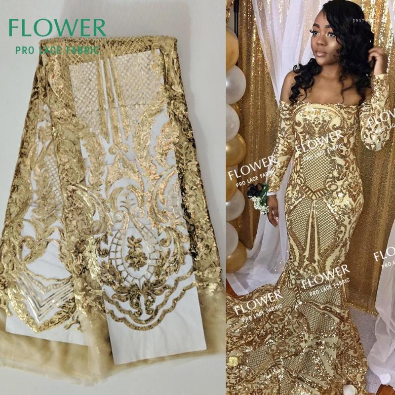 Gold Sequined Embroidered Net Lace Fabrics 2020 Classical Design African Guinea Sequins Wedding Mesh Prom Dresses Sewing Fabircs1
Gold Sequined Embroidered Net Lace Fabrics 2020 Classical Design African Guinea Sequins Wedding Mesh Prom Dresses Sewing Fabircs1