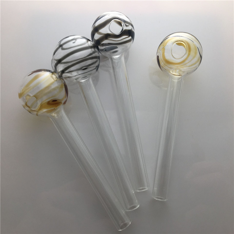 Donut colorful line 30mm Ball Pyrex thick Glass Oil burner transparent Oil tube Glass Straight pipes Oil Burning Pipe for smoking pipes
Donut colorful line 30mm Ball Pyrex thick Glass Oil burner transparent Oil tube Glass Straight pipes Oil Burning Pipe for smoking pipes