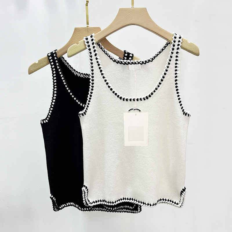 1226 2022 Runway Spring Summer Brand SAme Style Sweater Sleeveless Crew Neck Pullover Fashion Womens Clothes High Quality Womens xue, White
1226 2022 Runway Spring Summer Brand SAme Style Sweater Sleeveless Crew Neck Pullover Fashion Womens Clothes High Quality Womens xue, White