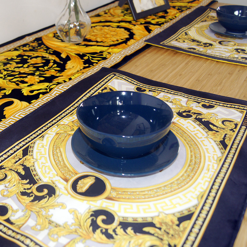 High quality family luxurys tableware mat hotel decorative non slip bowl mat classic retro lettered printed tableware mat Free Ship
High quality family luxurys tableware mat hotel decorative non slip bowl mat classic retro lettered printed tableware mat Free Ship