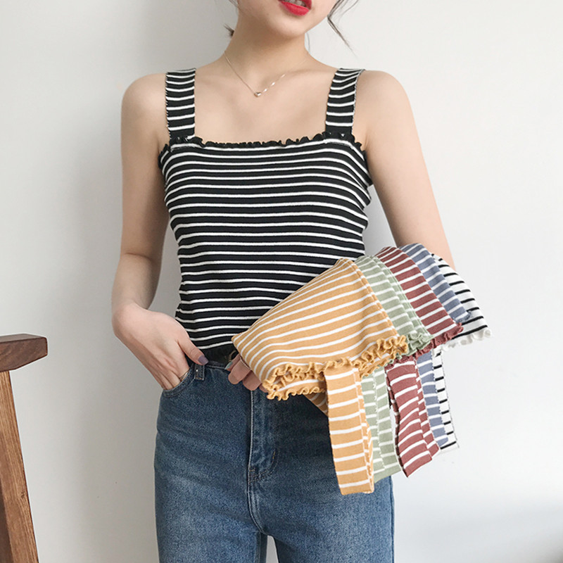 2021 New 6-color sweet, sleeveless sleeves will see tops, sweater for ladies with stripe vest women (f6208) THJ8, Yellow.
2021 New 6-color sweet, sleeveless sleeves will see tops, sweater for ladies with stripe vest women (f6208) THJ8, Yellow.