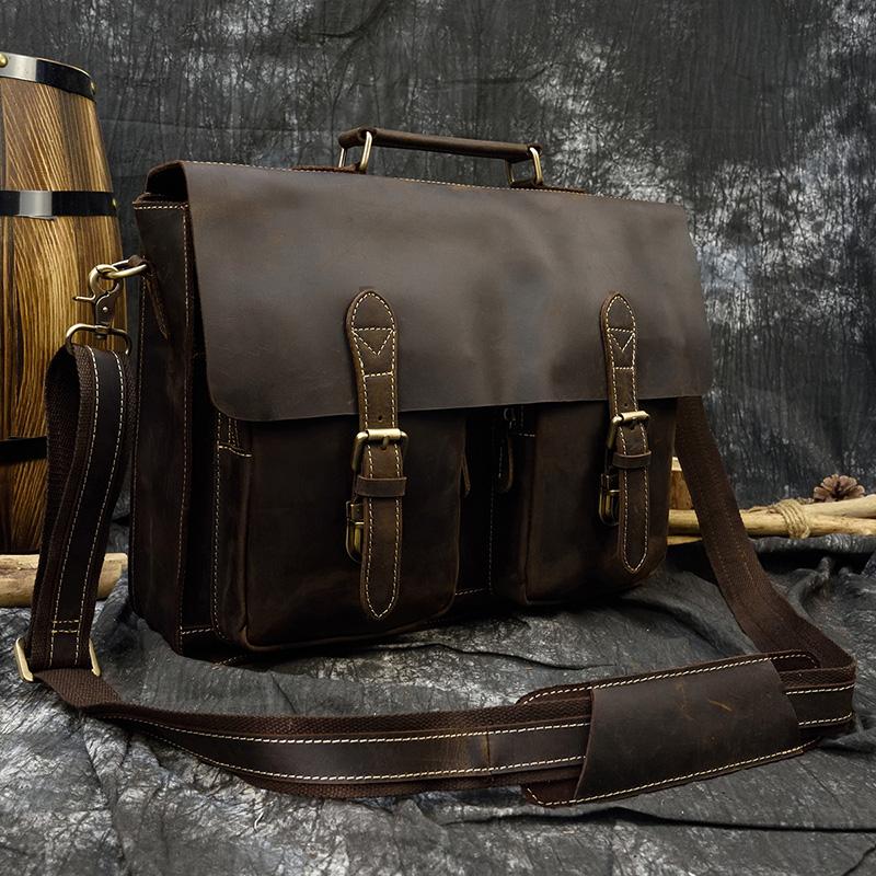 Genuine Leather Man Briefcase Vintage Real Cow Leather Male Messenger Shoulder Bags Laptop Business Office Handbag, Type1(40cm)
Genuine Leather Man Briefcase Vintage Real Cow Leather Male Messenger Shoulder Bags Laptop Business Office Handbag, Type1(40cm)