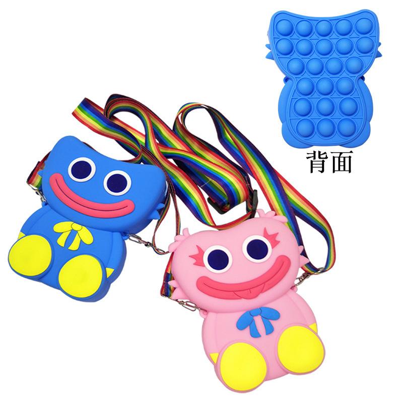 Fidget Toys Kawaii Push Bubble Children's Shoulder Bag Anime Character Coin Bag Scary Boys Girls Toy Gift
Fidget Toys Kawaii Push Bubble Children's Shoulder Bag Anime Character Coin Bag Scary Boys Girls Toy Gift