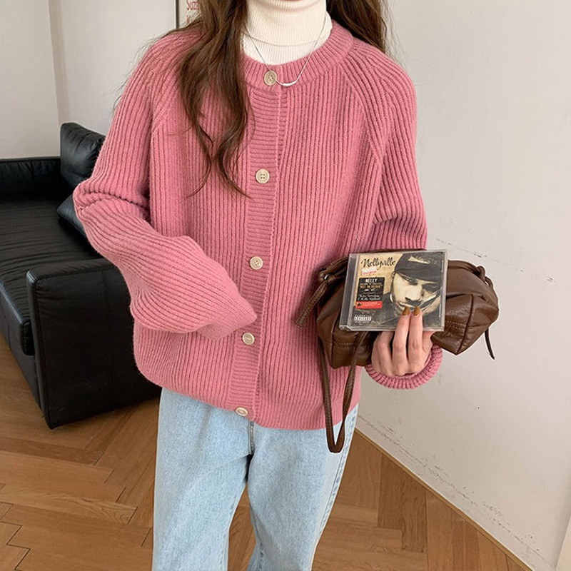 2021 New 4 colours Korean autumn knitted-style cardigans womens loose cardigan sweaters of women jackets (x1710) CTOB, Pink
2021 New 4 colours Korean autumn knitted-style cardigans womens loose cardigan sweaters of women jackets (x1710) CTOB, Pink