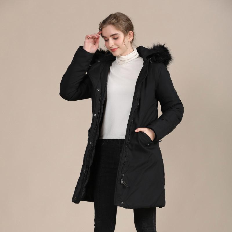 2021 New Warm Thick Hooded Down Coat Fashion Office Lady Winter Jacket Women Sweet Long Oversize Jacket Female Overcoat#2, Black
2021 New Warm Thick Hooded Down Coat Fashion Office Lady Winter Jacket Women Sweet Long Oversize Jacket Female Overcoat#2, Black