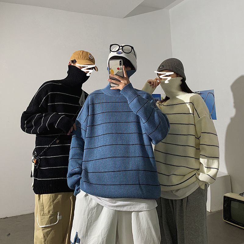 2021 New Autumn New Couple Sweaters Casual Winter Warm Men's Sweater Korean Streetwear Woman Pullovers Clothing M4JL, Blue 
2021 New Autumn New Couple Sweaters Casual Winter Warm Men's Sweater Korean Streetwear Woman Pullovers Clothing M4JL, Blue