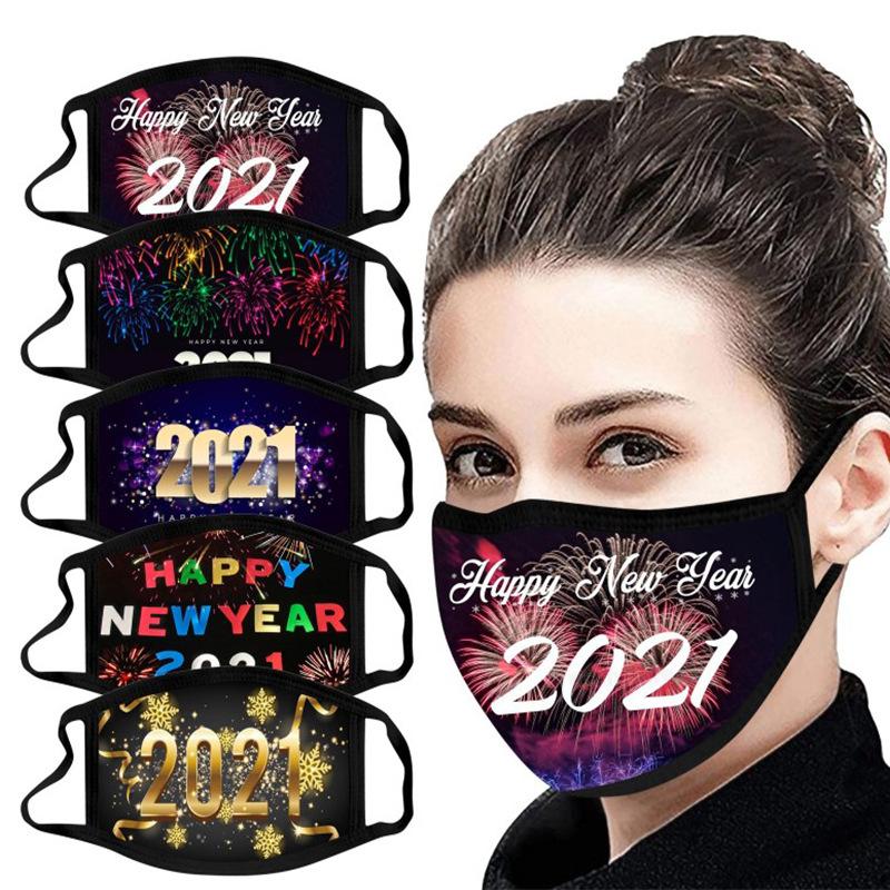 2021 Happy New Year fashion face mask print cotton masks adult adjustable reusable washable dust-proof face mask
2021 Happy New Year fashion face mask print cotton masks adult adjustable reusable washable dust-proof face mask