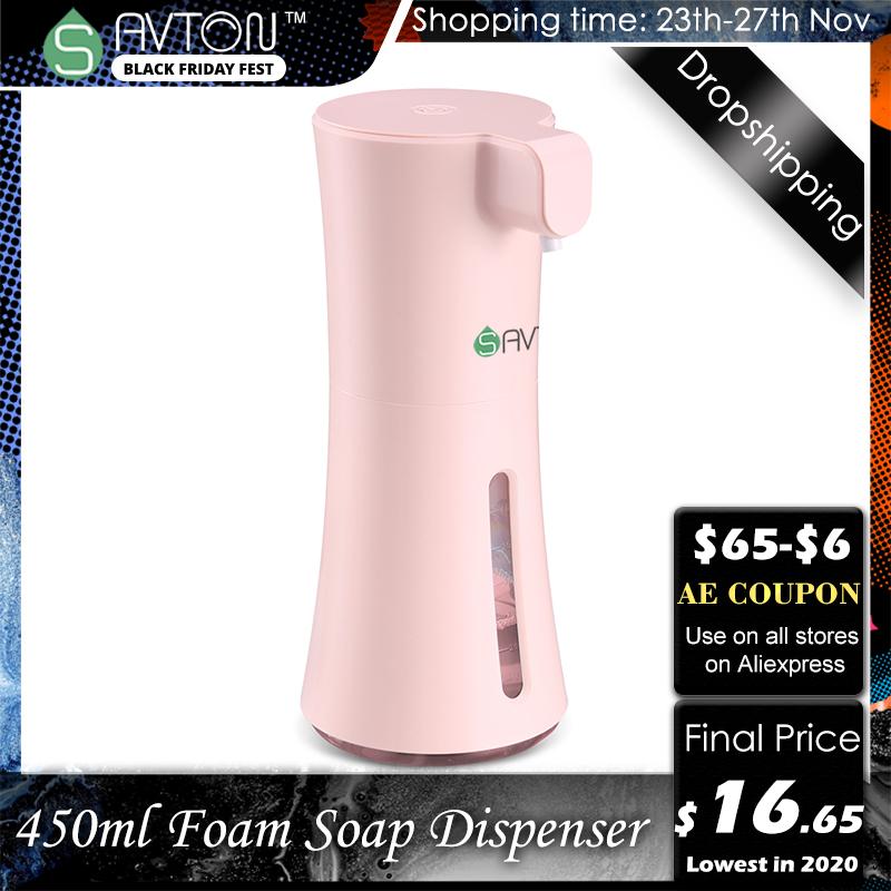 SAVTON Automatic Foaming Soap Dispenser Induction Hand Washing Device for Kitchen Bathroom Touchless Smart Foam Soap Dispenser
SAVTON Automatic Foaming Soap Dispenser Induction Hand Washing Device for Kitchen Bathroom Touchless Smart Foam Soap Dispenser