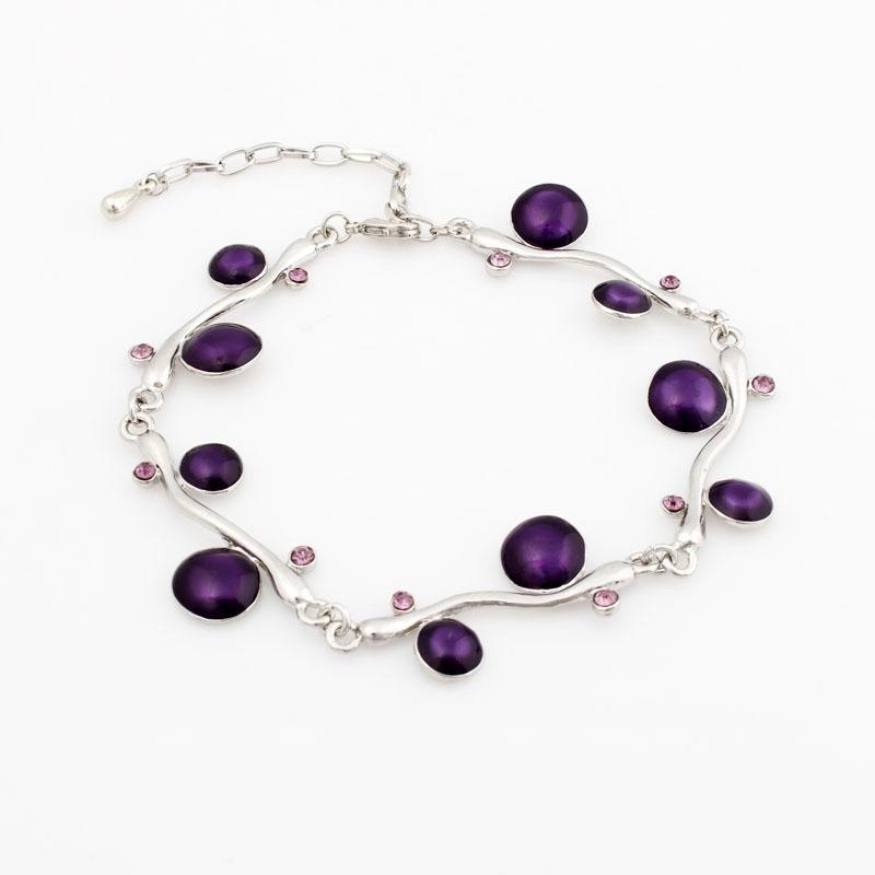 Top Quality Purple Enamel bracelets Alloy Chain bracelet Fashion jewelry wholesale S114
Top Quality Purple Enamel bracelets Alloy Chain bracelet Fashion jewelry wholesale S114