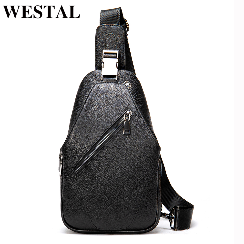 WESTAL Men's Sling Bag for Men Genuine Leather Bag Black Men's Shoulder Bags USB Charing Messenger Crossbody Bags Leather Man
WESTAL Men's Sling Bag for Men Genuine Leather Bag Black Men's Shoulder Bags USB Charing Messenger Crossbody Bags Leather Man
