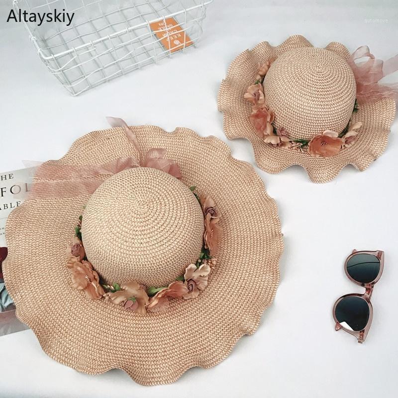 Sun Hats Ruffles Straw Weaving Floral Summer Beach Outdoor Womens Hat Elegant Kawaii Ladies Flowers Ribbon Bow Girls Lovely Chic1, White1
Sun Hats Ruffles Straw Weaving Floral Summer Beach Outdoor Womens Hat Elegant Kawaii Ladies Flowers Ribbon Bow Girls Lovely Chic1, White1
