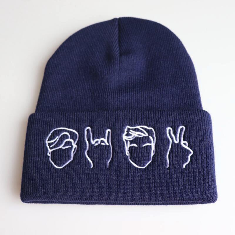 Men Women Warm Autumn Winter Beanie Hats Soft Acrylic knitted Cap Hip Hop Embroidery Ski Beanies 10pcs/lot wholesale
Men Women Warm Autumn Winter Beanie Hats Soft Acrylic knitted Cap Hip Hop Embroidery Ski Beanies 10pcs/lot wholesale