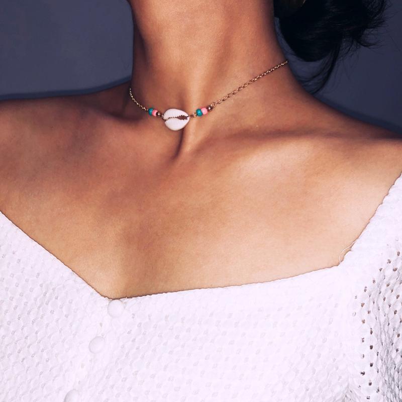 Boho Seashells Gold Collar Choker Necklace Women Natural Shell Bead Bohemian Jewelry Chocker Simple Jewelry for Woman Girls Gift
Boho Seashells Gold Collar Choker Necklace Women Natural Shell Bead Bohemian Jewelry Chocker Simple Jewelry for Woman Girls Gift