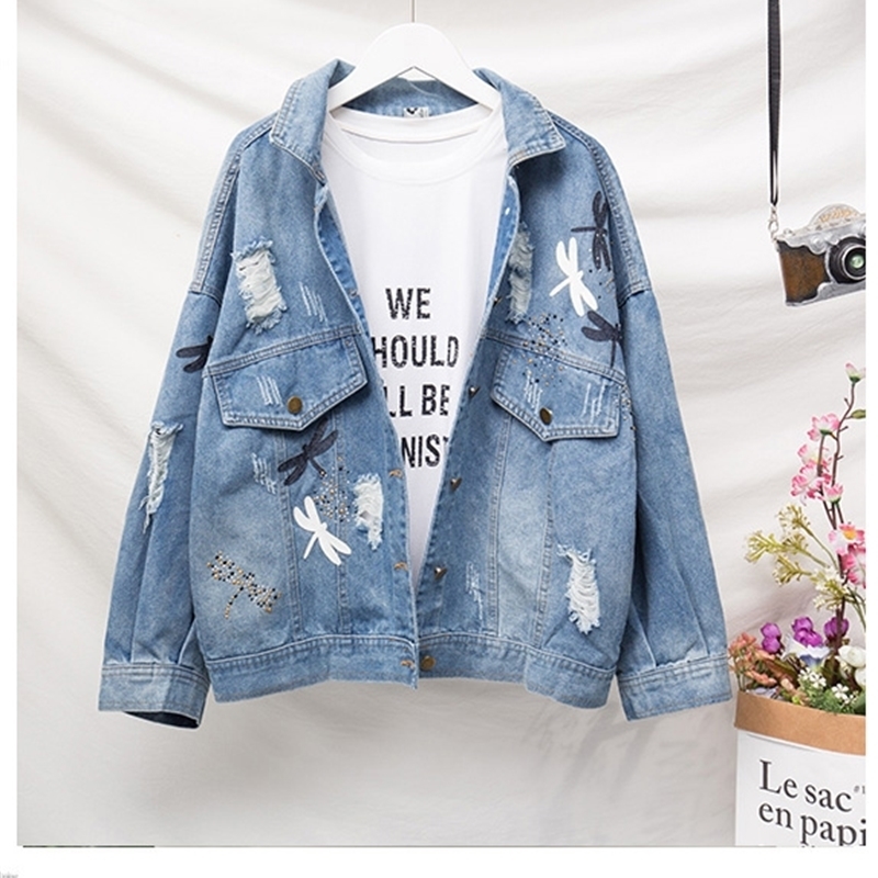 Clear 2021 Woman's Jean Jacket Autumn Woman Luxury Designer Clothes Kpop Style 9nqf YI9D, Blue.
Clear 2021 Woman's Jean Jacket Autumn Woman Luxury Designer Clothes Kpop Style 9nqf YI9D, Blue.