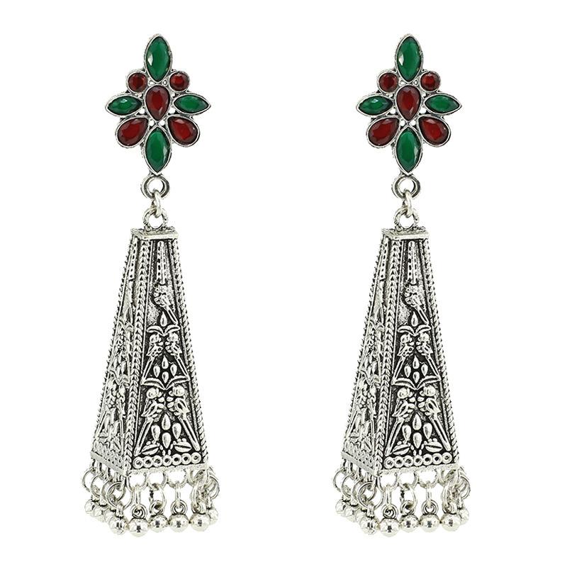 Jhumki Jhumka Handmade Beads Embossment Flower Thailand Buddha Piercing Earrings Vintage Party Jewelry Bijoux Earring
Jhumki Jhumka Handmade Beads Embossment Flower Thailand Buddha Piercing Earrings Vintage Party Jewelry Bijoux Earring