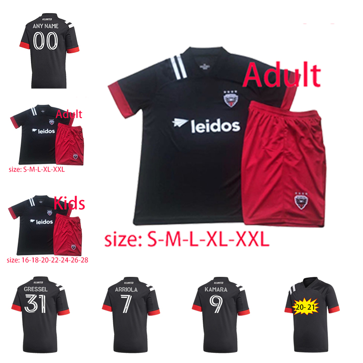 20-21 DC United Fans Version Thailand Home Maillot de Foot Washington High-quality Soccer Jersey Man + Kids Kit #9 KAMARA GRESSEL MLS Jerse
20-21 DC United Fans Version Thailand Home Maillot de Foot Washington High-quality Soccer Jersey Man + Kids Kit #9 KAMARA GRESSEL MLS Jerse