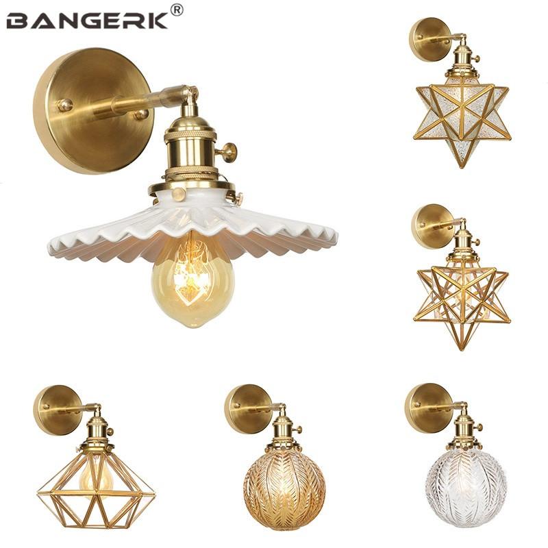 Antique Copper Wall Light LED Edison Loft Decor Switch Sconce Wall Lights Vintage Brass Glass Bedside Lamp Home Lighting
Antique Copper Wall Light LED Edison Loft Decor Switch Sconce Wall Lights Vintage Brass Glass Bedside Lamp Home Lighting
