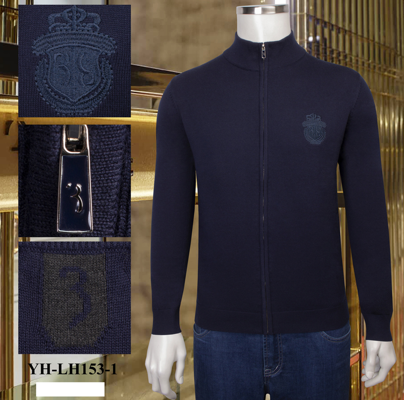 Billionaire Sweater Cardigan winter Cowhide men's new fashion casual high quality zipper big size M-4XL free shipping 201022