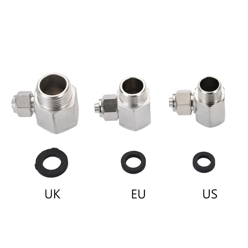 Toilet Bidet Seat Sprayer Connector UK EU Standard 1/2 3/8 Water Hose Adapter Non Electric Bathroom Accessories
Toilet Bidet Seat Sprayer Connector UK EU Standard 1/2 3/8 Water Hose Adapter Non Electric Bathroom Accessories
