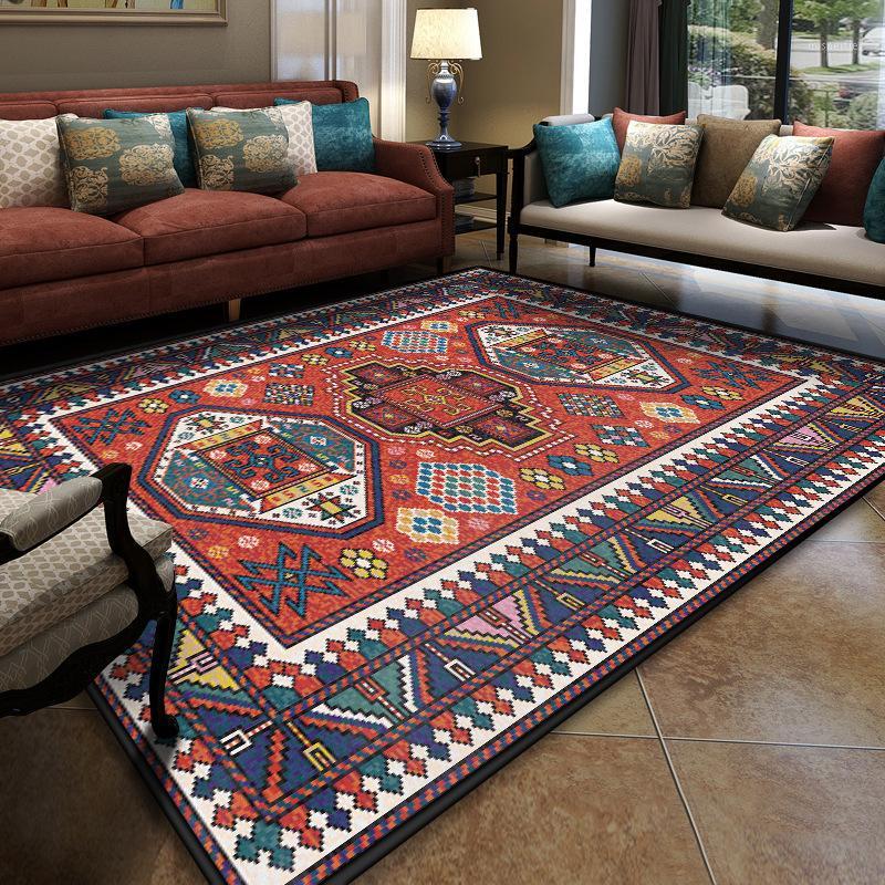 Turkish Persian rug ethnic style carpet living room bedroom large carpet parlor crystal velvet non-slip kids room floor mat1, Dz67-10
Turkish Persian rug ethnic style carpet living room bedroom large carpet parlor crystal velvet non-slip kids room floor mat1, Dz67-10