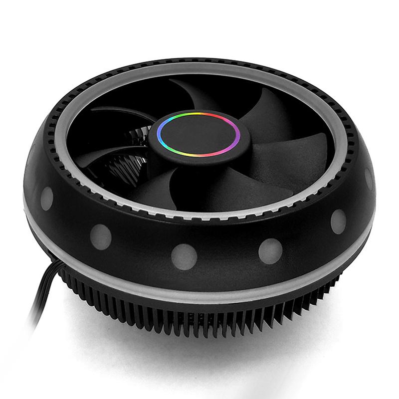 Universal Computer LED Cooling Fan RGB CPU Quiet 3Pin Cooler Radiator for IntelAMD LGA 775/1150 CPU Cooling Fan Mixed Color
Universal Computer LED Cooling Fan RGB CPU Quiet 3Pin Cooler Radiator for IntelAMD LGA 775/1150 CPU Cooling Fan Mixed Color