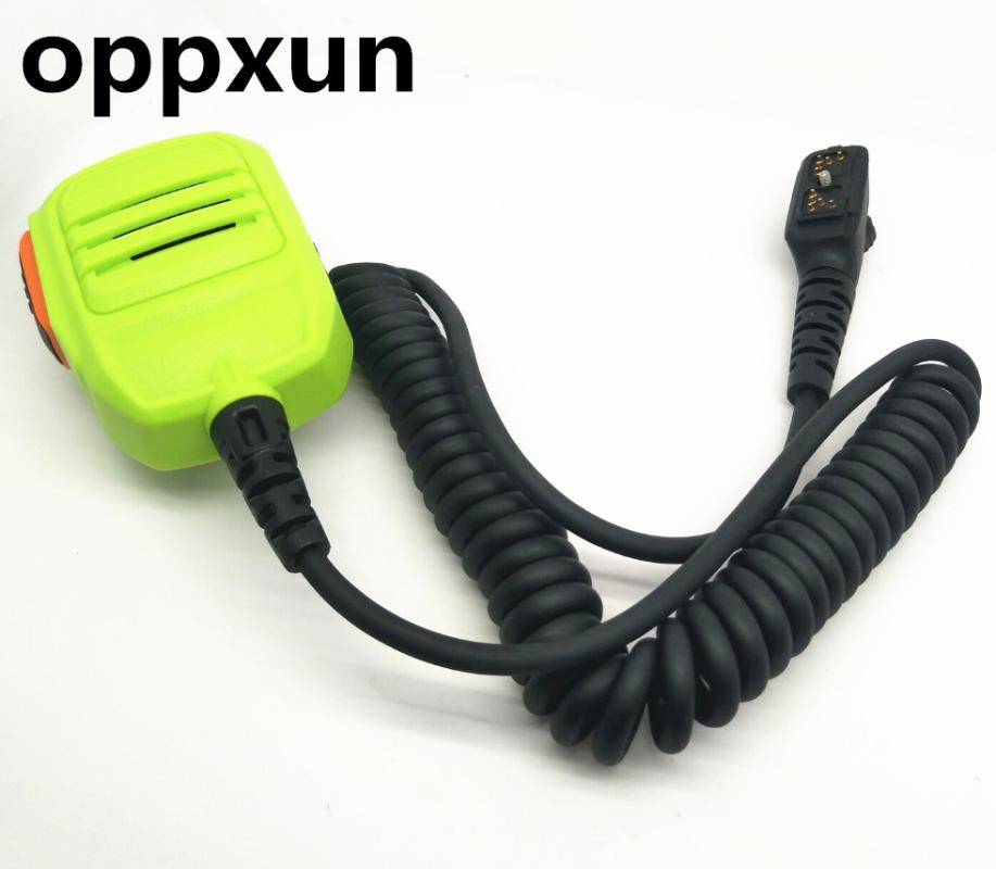 OPPXUN Green hand microphone for Hytera pd702 pd700g pd782g pd705 pd785 pd785g pd755 pd780 two way radios
OPPXUN Green hand microphone for Hytera pd702 pd700g pd782g pd705 pd785 pd785g pd755 pd780 two way radios