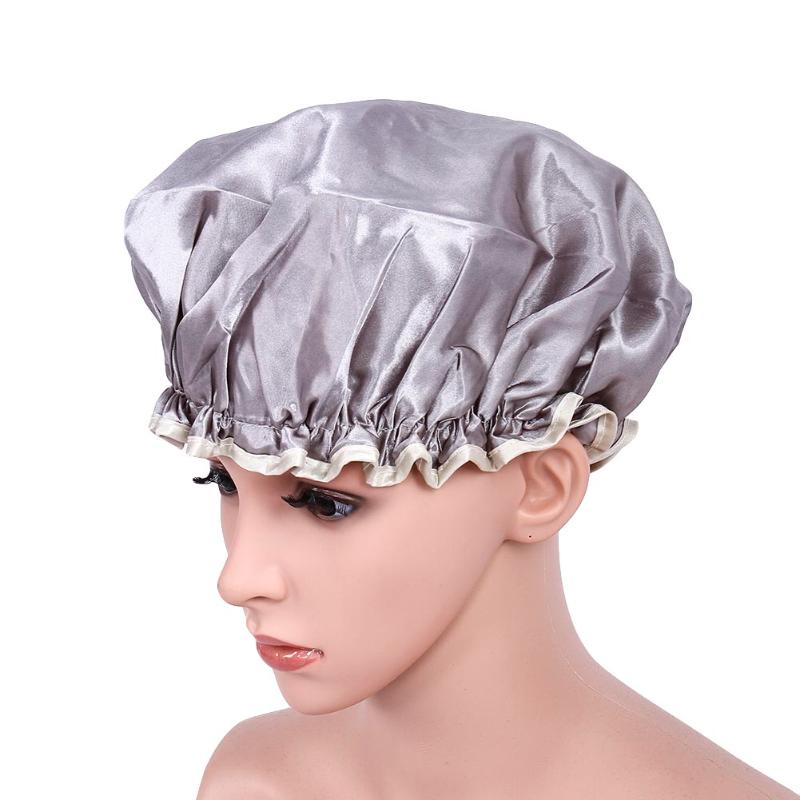 1 Piece New Lovely Thick Women Shower Satin Hats Colorful Bath Shower Caps Hair Cover Double waterproof Bathing Cap Wholesale
1 Piece New Lovely Thick Women Shower Satin Hats Colorful Bath Shower Caps Hair Cover Double waterproof Bathing Cap Wholesale