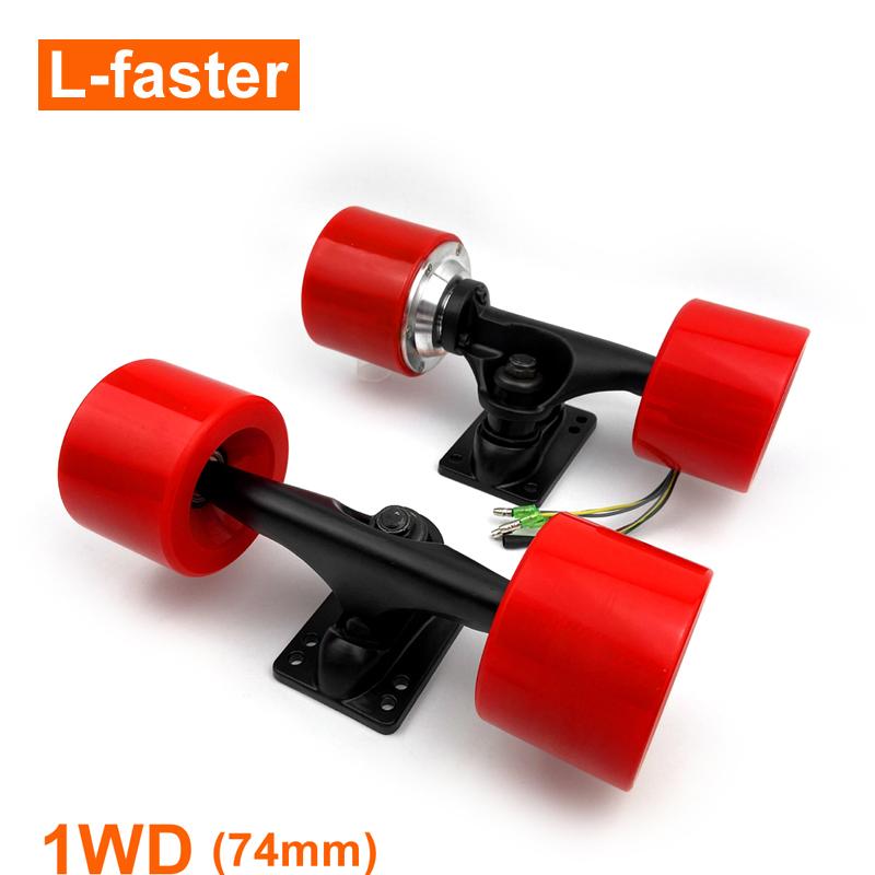 Skateboard Electric Hub Motor Kit Homemade One-wheel Drive Electric Skateboard With 74mm Motor Wheel For Beginner E-board Player, Black kit
Skateboard Electric Hub Motor Kit Homemade One-wheel Drive Electric Skateboard With 74mm Motor Wheel For Beginner E-board Player, Black kit