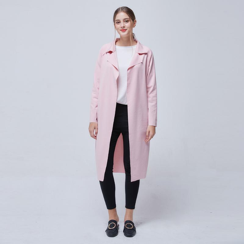 New Fashion Designer Women Spring Trench Coat 2020 Solid Open Stitch European Windbreaker Turn-down Collar Autum Streetwear, Blue
New Fashion Designer Women Spring Trench Coat 2020 Solid Open Stitch European Windbreaker Turn-down Collar Autum Streetwear, Blue