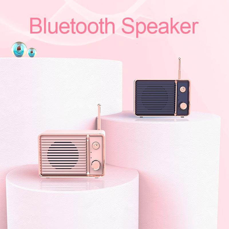 DW01 3D Surround Mini Retro Rechargeable Audio Portable Heavy Bass Travel Wireless USB HIFI Stereo Cute Bluetooth Speaker
DW01 3D Surround Mini Retro Rechargeable Audio Portable Heavy Bass Travel Wireless USB HIFI Stereo Cute Bluetooth Speaker