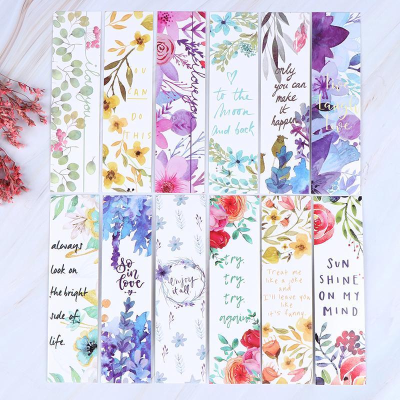 Bookmark 30Pcs/set Beautiful Flowers Bookmarks Message Cards Book Notes Paper Page Holder For Books School Office Supplies Stationery
Bookmark 30Pcs/set Beautiful Flowers Bookmarks Message Cards Book Notes Paper Page Holder For Books School Office Supplies Stationery