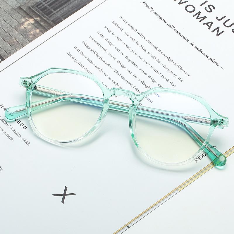 The new style irregular polygonal glasses trend art full-frame flat glasses fashion can be equipped with myopia frame
The new style irregular polygonal glasses trend art full-frame flat glasses fashion can be equipped with myopia frame