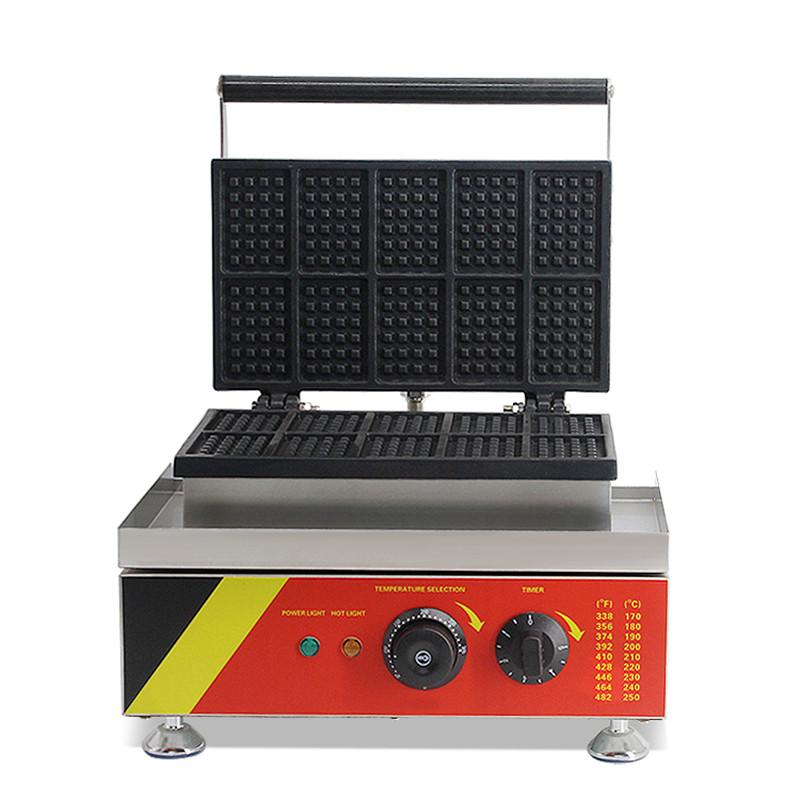 110V 220V Non-stick Multifunctional Electric Square Waffle Maker Machine Commercial Electric Muffin Square Waffle Baking Machine
110V 220V Non-stick Multifunctional Electric Square Waffle Maker Machine Commercial Electric Muffin Square Waffle Baking Machine