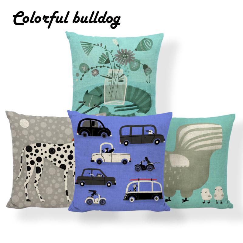 Bear Stripe Flower Cushion Dalmatian Elephant Pillows Tropical Outdoor Home Decoration Throw Pillow Cover 18X18 Polyester
Bear Stripe Flower Cushion Dalmatian Elephant Pillows Tropical Outdoor Home Decoration Throw Pillow Cover 18X18 Polyester