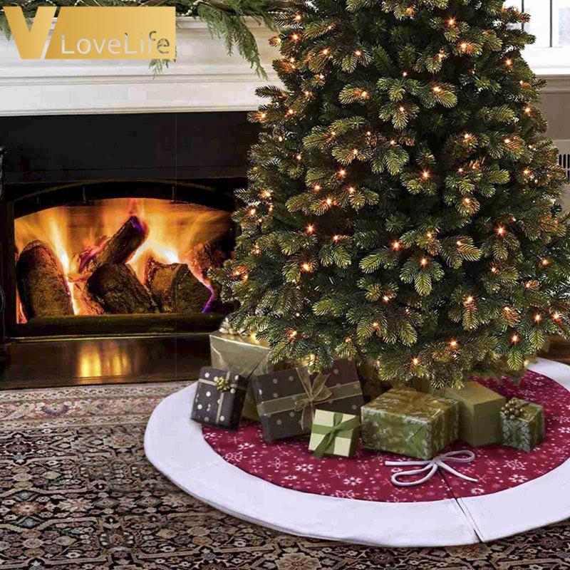 Snowflake Christmas Tree Skirt 122cm Velvet Merry Christmas Tree Carpet Xmas Decoration for Home New Year Party Supplies1
Snowflake Christmas Tree Skirt 122cm Velvet Merry Christmas Tree Carpet Xmas Decoration for Home New Year Party Supplies1