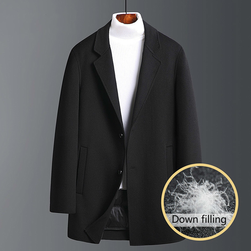 2021 New Gray Down Male Jacket Wool Mixes Winter Coats New Color High Quality Luxury Black Parka 6z9o
2021 New Gray Down Male Jacket Wool Mixes Winter Coats New Color High Quality Luxury Black Parka 6z9o