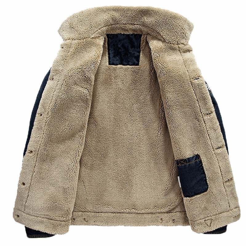 Coats Fashion Clothing Denim Jackets Thick Winter Jackets Warm Jackets Jeans Men coat T200107