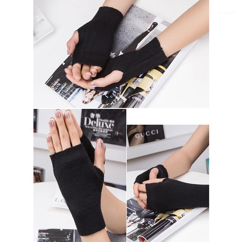 Winter Fingerless Gloves Women Knitted Solid Color Stretch Half Finger Warm Gloves Fashion Comfortable Female Mittens1
Winter Fingerless Gloves Women Knitted Solid Color Stretch Half Finger Warm Gloves Fashion Comfortable Female Mittens1