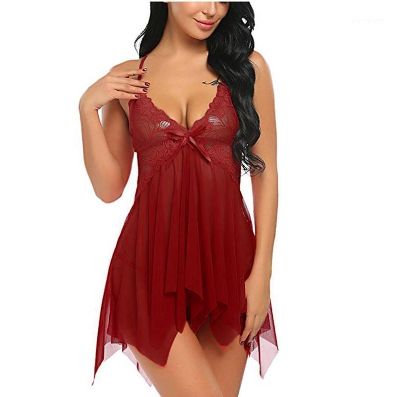 Women Clothes Lace Ladies Sexy Nightdress + Thong Sleeveless Nighties Nightgown Lace Sleepwear Nightwear Women Homewear #W1, Wine red
Women Clothes Lace Ladies Sexy Nightdress + Thong Sleeveless Nighties Nightgown Lace Sleepwear Nightwear Women Homewear #W1, Wine red