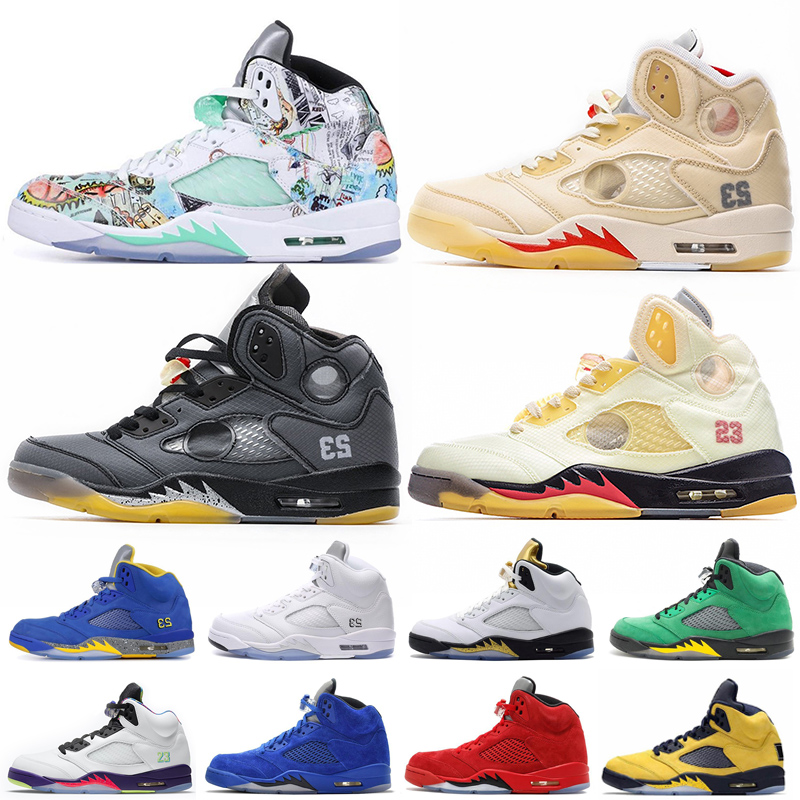 With Box White Sail Jumpman 5 5s Top 3 Fire Red Oregon Men Basketball Shoes Michigan Oil Grey Running Sneakers Men Sport Trainers, 23
With Box White Sail Jumpman 5 5s Top 3 Fire Red Oregon Men Basketball Shoes Michigan Oil Grey Running Sneakers Men Sport Trainers, 23