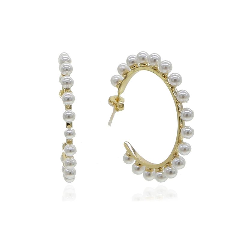 classic Pearl Hoop Earrings For Women Gold Color Fresh sea Pearl beads Round Earring Big Circle Hoops Earrings gorgeous Jewelry
classic Pearl Hoop Earrings For Women Gold Color Fresh sea Pearl beads Round Earring Big Circle Hoops Earrings gorgeous Jewelry