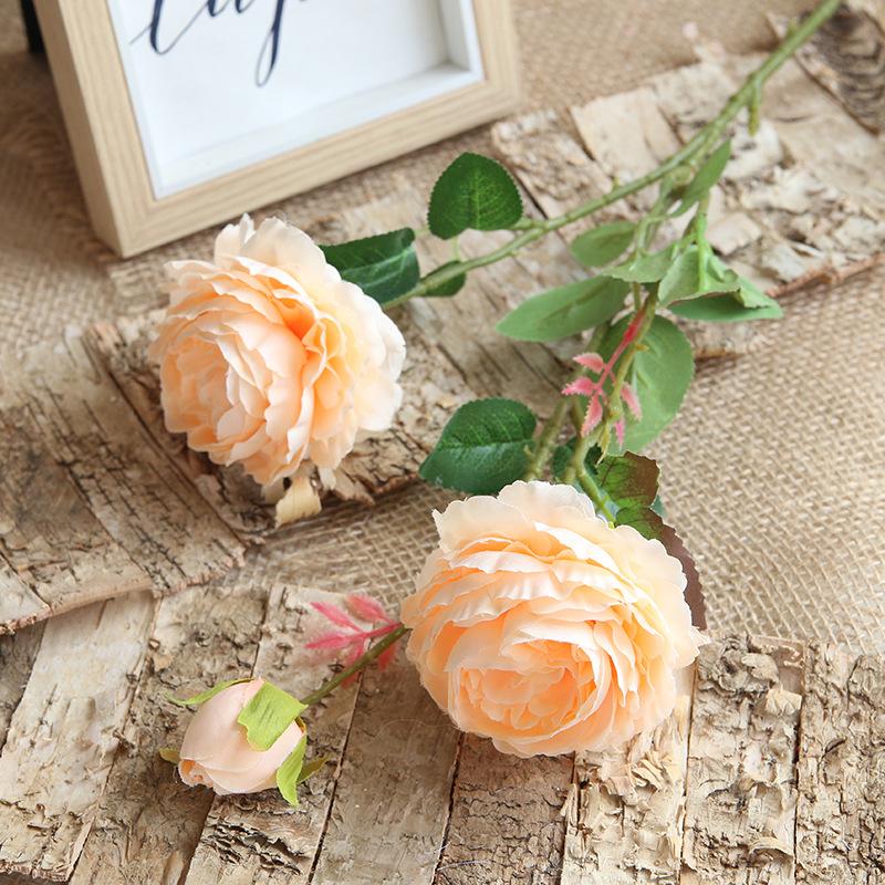5 pcs/lot bouquet Rose decoration Artificial flower for home imitation fake flower for garden plant Wedding road lead decoration, Pink
5 pcs/lot bouquet Rose decoration Artificial flower for home imitation fake flower for garden plant Wedding road lead decoration, Pink