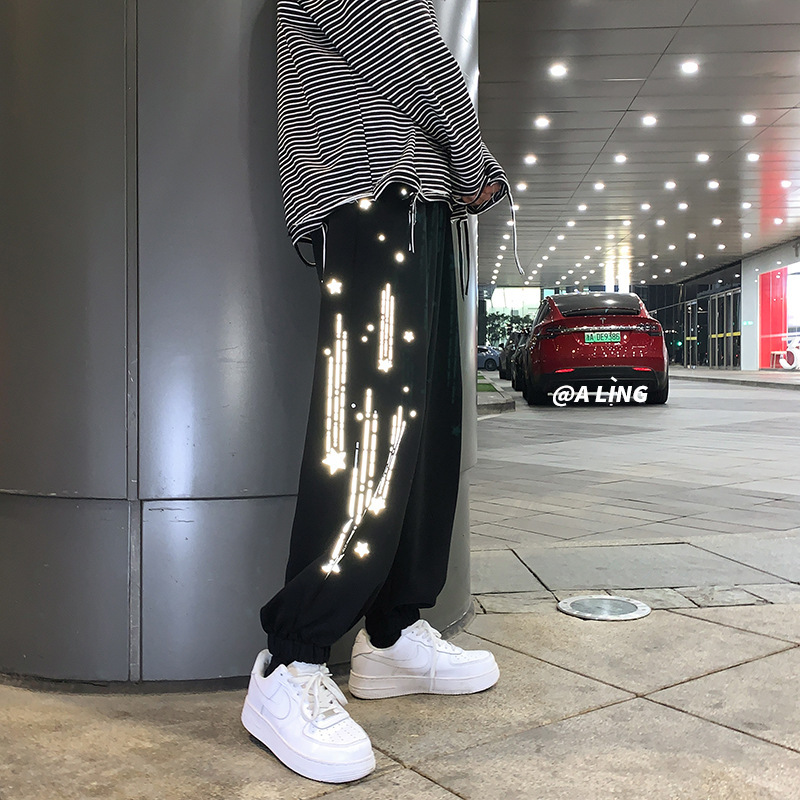 2021 Pants, Casual Autumn Male Fashion Line, Reflexive Personality Printed Ankle with Straps in Fashionable Pants Draped Ankle-ti. Gk21, Red
2021 Pants, Casual Autumn Male Fashion Line, Reflexive Personality Printed Ankle with Straps in Fashionable Pants Draped Ankle-ti. Gk21, Red