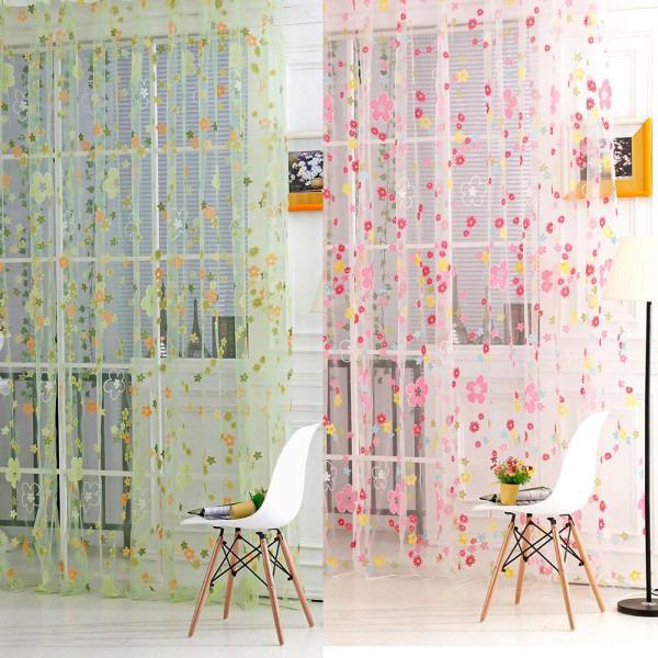 high quality 1*2m Flower Voile Sheer Curtain Panel Window Balcony Tulle Room Divider Scarf Curtains, Green
high quality 1*2m Flower Voile Sheer Curtain Panel Window Balcony Tulle Room Divider Scarf Curtains, Green