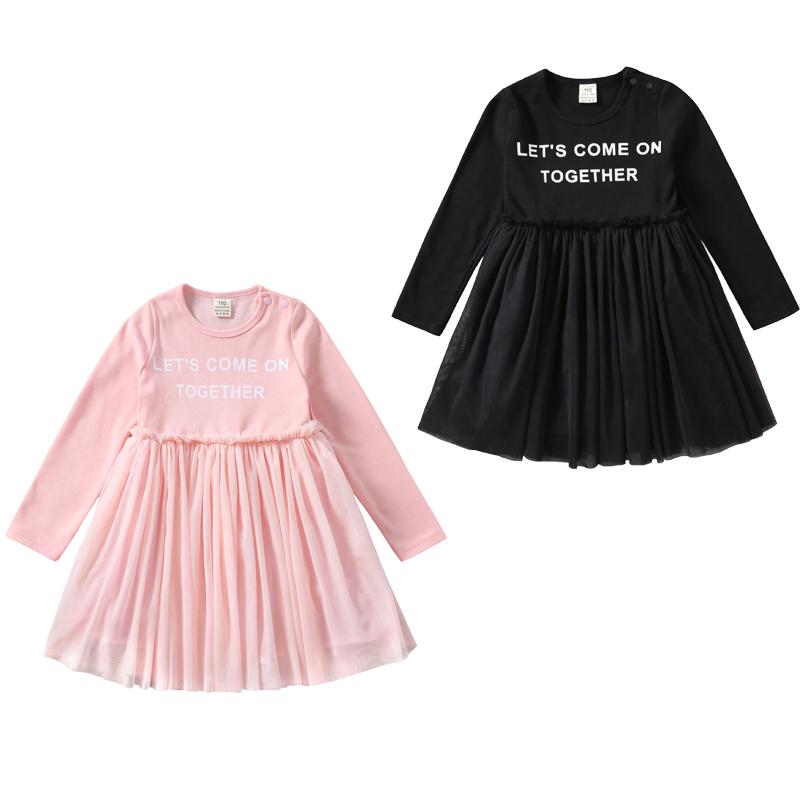 FOCUSNORM 2-7Y Autumn Infant Baby Girls Dress Letter Print Long Sleeve Lace Patchwork Knee Length Tutu Dress 2 Colors, Black
FOCUSNORM 2-7Y Autumn Infant Baby Girls Dress Letter Print Long Sleeve Lace Patchwork Knee Length Tutu Dress 2 Colors, Black