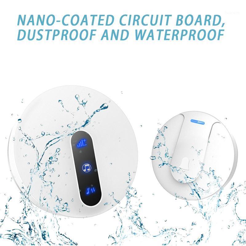 Wireless Doorbell Waterproof 120m Long Distance with LED Light Volume Adjustable for Home SP991
Wireless Doorbell Waterproof 120m Long Distance with LED Light Volume Adjustable for Home SP991