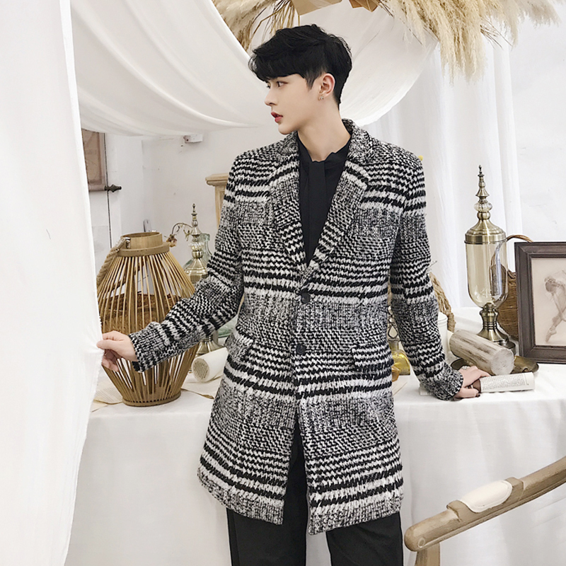 2021 Winter Designer New Long Kilduggar Vintage Art Drapery Popular Male Wool Coat. SQVP, Black 
2021 Winter Designer New Long Kilduggar Vintage Art Drapery Popular Male Wool Coat. SQVP, Black